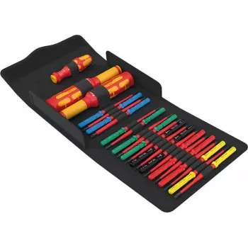 Mechaniker-Werkzeugsatz Wera 05006633001 23 Werkzeuge Rot Gelb