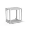 Wandmontage 19-Zoll-Schrank Alantec 12U 600x450 mm, einzelne Glastür, abnehmbare vollständige Rück- und Seitenwände, abschließbar, 4 Montageschienen, grau, flache Verpackung