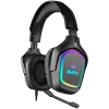 Gaming-Headset mit Mikrofon AP-U750MV, schwarz (USB, RGB)