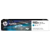 HP 982X High Yield Cyan Original PageWide Cartridge, Cyan, 1 Stück, 16000 Seiten