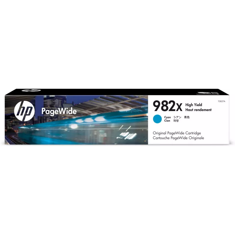 HP 982X High Yield Cyan Original PageWide Cartridge, Cyan, 1 Stück, 16000 Seiten