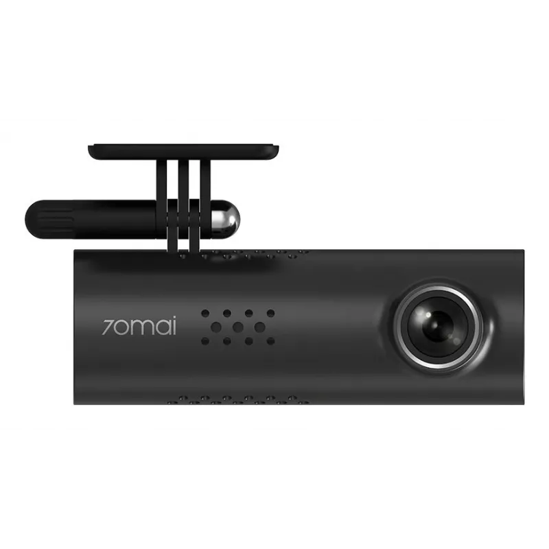 70mai M200 Dashcam, 1080p Full HD 1920×1080, H.265, 60 fps, 300 mAh Batterie, Wi-Fi, microSD bis 128 GB, Blende f/1.8, schwarz