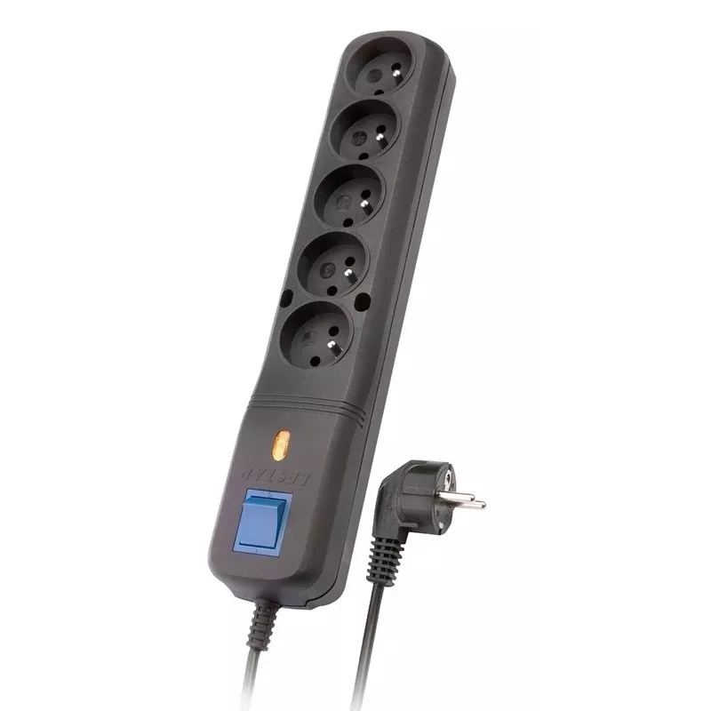 Lestar 5w Lv-530wa, Überspannungsschutz, 1,5 m, Schwarz Lv-530w G-a K. Cz 1,5m
