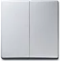 BUSCH-JAEGER Wippenserie 2105-33 AW44 alusilber 2105-33 (2105-33)