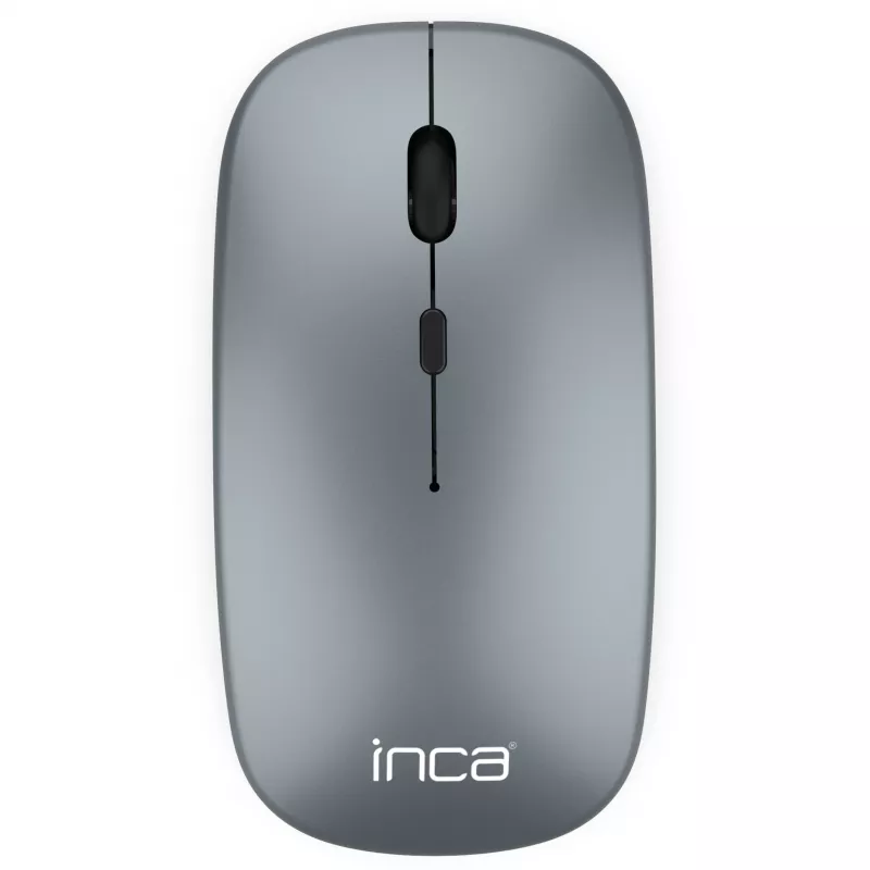 INCA IBK-572BT kabelloses Tastatur-Maus-Set, grau