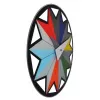 NeXtime Uhr 8163 Circus, Ø43 cm, Wand, Schwarz/Mehrfarbig