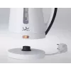 Wasserkocher JATA 1 L 2000 W Schwarz Weiß