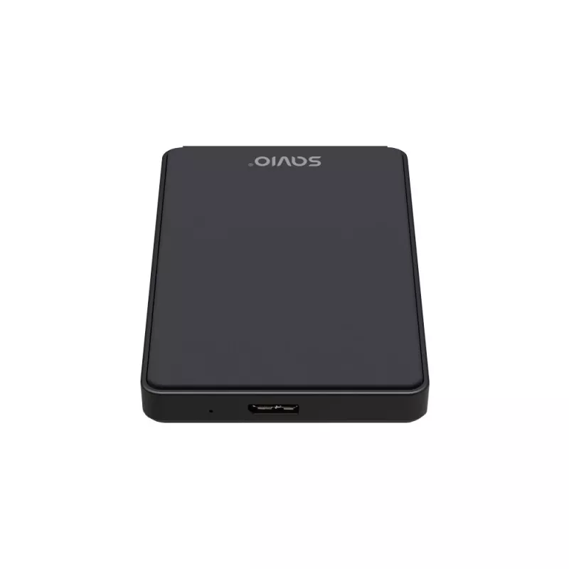 Festplatten-/SSD-Gehäuse SAVIO AK-65 Schwarz 2,5 Zoll SATA USB 3.0 5 Gbit/s Micro-USB