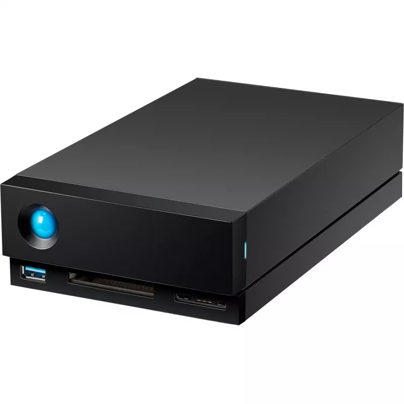 LACIE 1big Dock 8 TB Thunderbolt 3 + USB 3.1 8,9 cm 3,5 Zoll für MAC PC grau