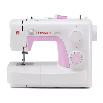 Nähmaschine | Singer | SIMPLE 3223 | Stichanzahl 23 | Knopflochanzahl 1 | Weiß/Rosa
