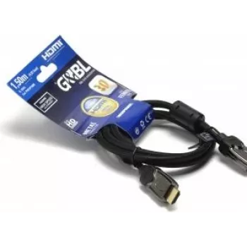 G&BL HDMI-Kabel mit Ethernet, HDMI Stecker auf HDMI Stecker, 1,5 m, Geschirmt, 4K Unterstützung