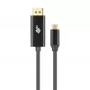 USB-C-zu-DisplayPort-Kabel TB AKTBXVDUSBCDP2B 2 m – schwarz