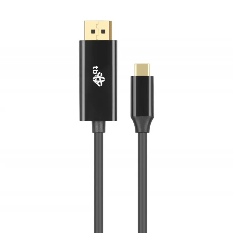 USB-C-zu-DisplayPort-Kabel TB AKTBXVDUSBCDP2B 2 m – schwarz