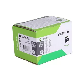 Lexmark Toner 24B6011 - Schwarz - Kapazität: 6.000 Seiten (24B6011)