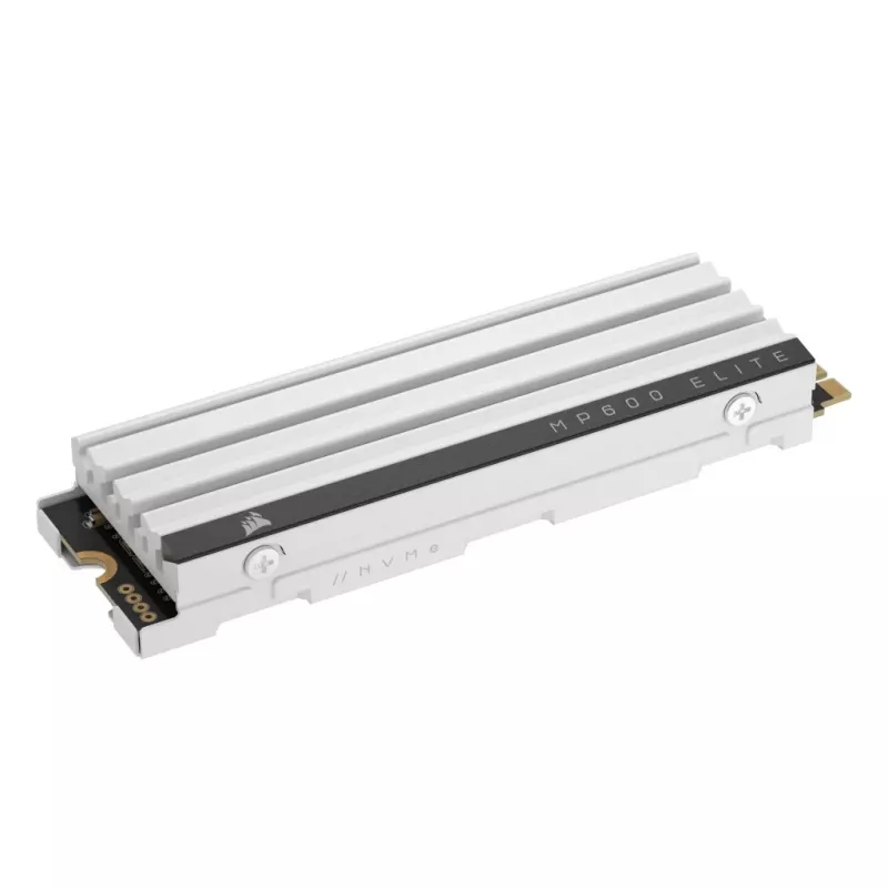 Corsair MP600 ELITE CSSD-F2000GBMP600ECS 2 TB M.2 2280 PCIe 4.0 x4 NVMe-SSD, 3D TLC, für PS5
