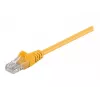 Wentronic Goobay CAT 5e Patchkabel, U/UTP, Gelb, 15 m - CCA-Kupfergemisch (68351)