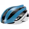 ROCKBROS Verstellbarer Fahrradhelm M 55-58 cm Blau-Weiß
