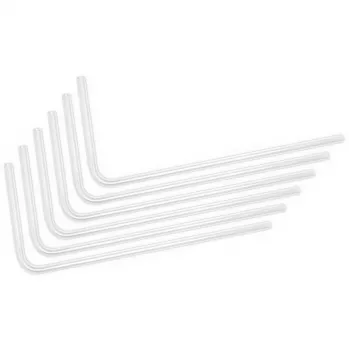 EK Water Blocks EK-Loop Hard Tube 14/10mm Acryl, 90-Grad-Bogen – 80 cm, 6 Stück