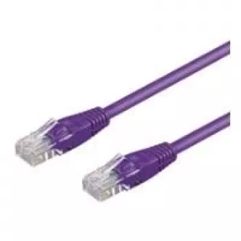 Netzwerkkabel Goobay 1,5 m 2x RJ-45 Violett Cat5