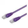 Netzwerkkabel Goobay 1,5 m 2x RJ-45 Violett Cat5