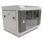 Wandmontierter Schrank DeLOCK 10 Zoll Netzwerkschrank 4U grau
