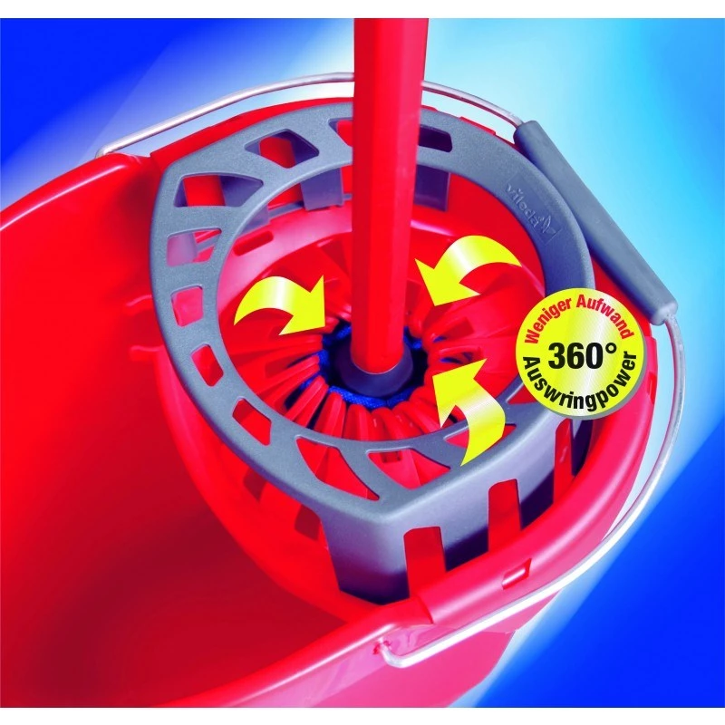 Vileda 152391 SuperMocio Eimer & Torsionswringer