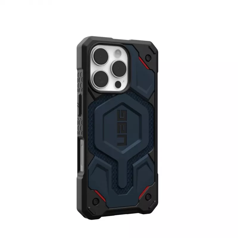 Urban Armor Gear Monarch Pro Kevlar Handyhülle 16 cm (6.3) Cover Schwarz, Blau