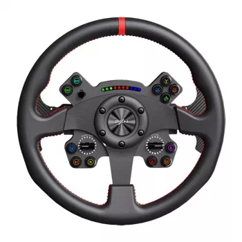 Gaming-Lenkrad PXN WCS R2 — Force-Feedback-kompatibles Rennlenkrad für PC und Konsolen