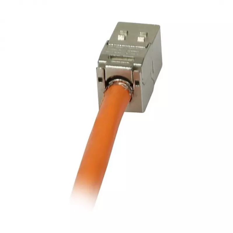 Synergy 21 Keystone-Modul TP-Buchse RJ45 CAT6A 500MHz Kurz mit Kabelklemme - Kabel - Digital/Daten