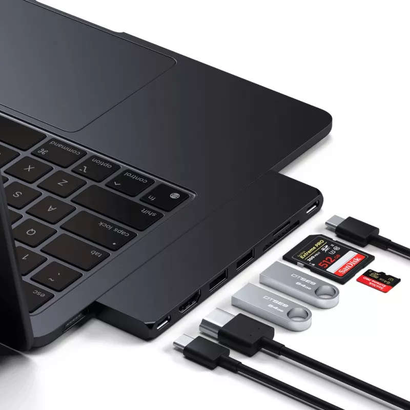 Dockingstation Satechi ST-HUCPHSD USB 3.2 Gen 2 Type-C Schwarz
