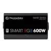 Thermaltake SMART RGB PS-SPR-0600NHSAWE-1 - Netzteil (intern) - ATX12V 2.3 - 80 PLUS - AC 230 V - 600 Watt - aktives PFC - Schwarz