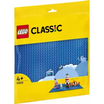 LEGO Bauplatte 11025 — blaue Grundplatte 32x32 Noppen, 250×250 mm