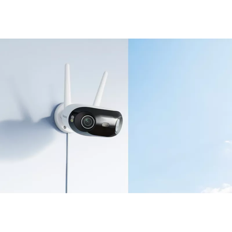 Reolink W740 Bullet WiFi Kamera — 8 MP, F2,8mm/F1,6 Objektiv, IP67, MicroSD bis zu 512 GB