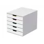 Durable VARICOLOR Mix 5 Aktenschrankbox Kunststoff Mehrfarbig Weiß 762527