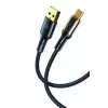 USB Type-C Datenkabel Tellur TLL155711, 3A Stromstärke, 100 cm, schwarz