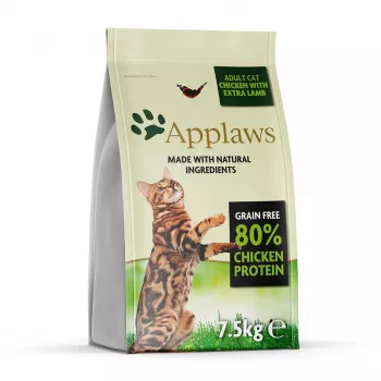 APPLAWS Chicken with lamb - Trockenfutter für Katzen - 7,5kg