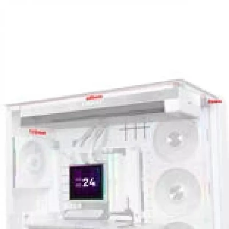 All-in-One-Flüssigkeits-CPU-Kühler lian li HydroShift II LCD-S 360N 360mm AiO (ohne Lüfter) mit RGB-LCD-Display