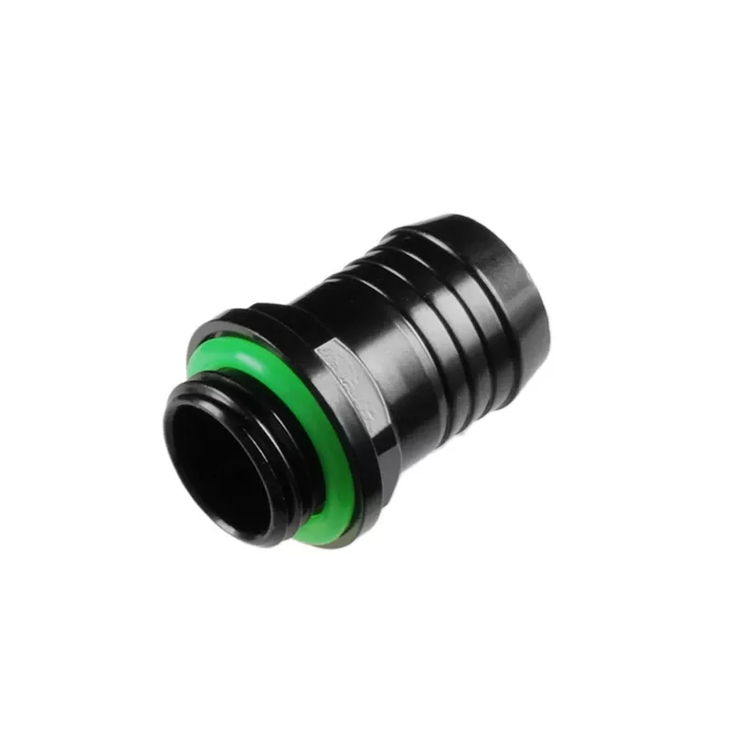 Pumpenaufsatz-/Ausgleichsbehälter-Adapter BitsPower BP-MBWP-C01, Messing, schwarze Oberfläche