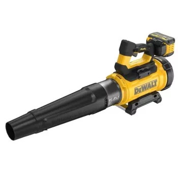 Hand-Laubbläser DeWalt DCMBL777X1-QW — bürstenloser Motor, 21,5 m³/min, 258 km/h, 9 Ah Akku, 3 Geschwindigkeitsstufen, 3,2 kg