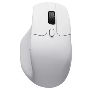 Maus Keychron M6 Rechtshänder RF Wireless + Bluetooth + USB-C Optisch 30000 DPI Weiß