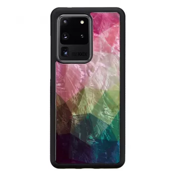iKins Schutzhandyhülle für Samsung Galaxy S20 Ultra — Wasserblume schwarz