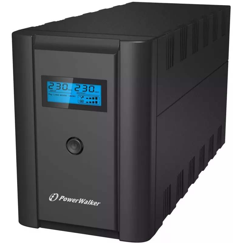 PowerWalker VI 1200 SHL Schuko unterbrechungsfreie Stromversorgung (USV) Line-Interactive 1,2 kVA 600 W 4 AC-Ausgänge