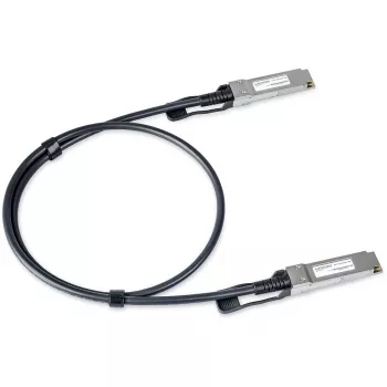 Direct-Attach-Kabel SFP-DAC40-1m von Lancom Systems – 1 m SFP zu SFP, Vollduplex, Stahl/Schwarz