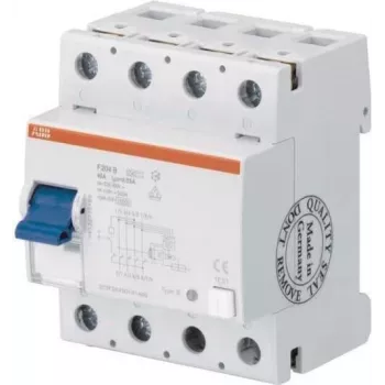 ABB STOTZ-KONTAKT FI-Schutzschalter 4P, Typ B+, 40 A, 30 mA F204B+40/0,03 (2CSF204701R1400)