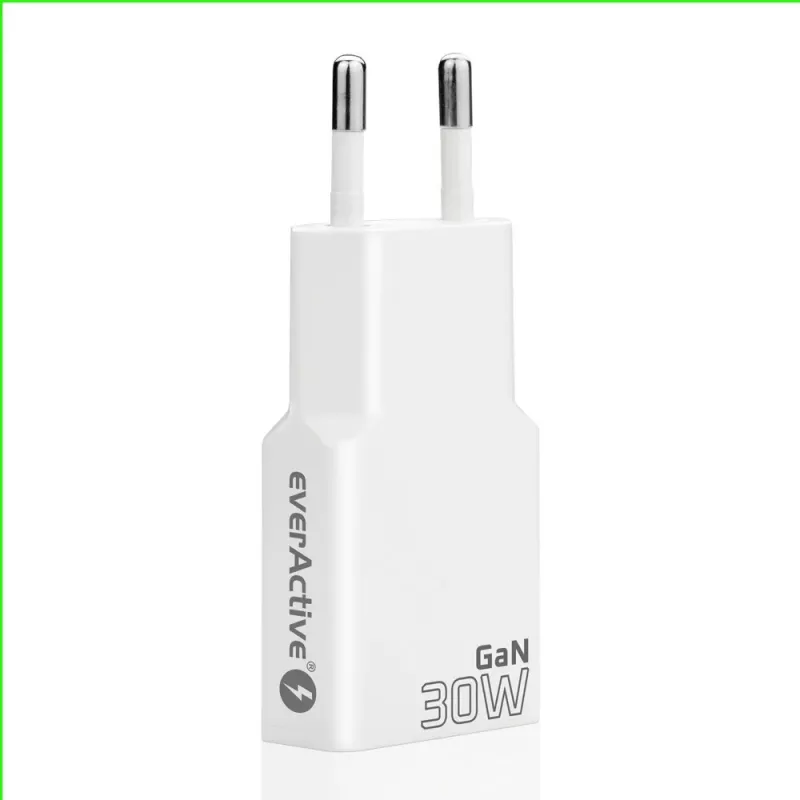 Netzteil everActive SC-385Q Super schlank QC 4 Fast Charging — USB-Schnellladegerät, kompaktes Design