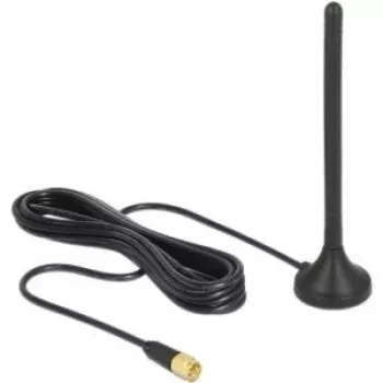 DeLOCK - Mobilfunkantenne - Innenbereich / Außenbereich - DECT, UMTS, GSM, LTE, ZigBee, Z-Wave, LoRa 868 MHz / 915 MHz (12419)