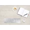 Tastatur CHERRY KC 6000 schlank Universal USB QWERTZ Deutsch Silber