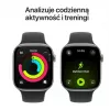 Watch Series 11 GPS+Cellular 46mm Space Graues Aluminiumgehäuse mit schwarzem Sportarmband - M/L