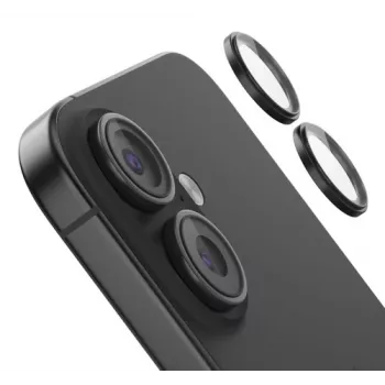 Kameraobjektivschutz aus gehärtetem Glas Belkin OVA181HQBK für iPhone 16 / 16 Plus, 2er-Pack