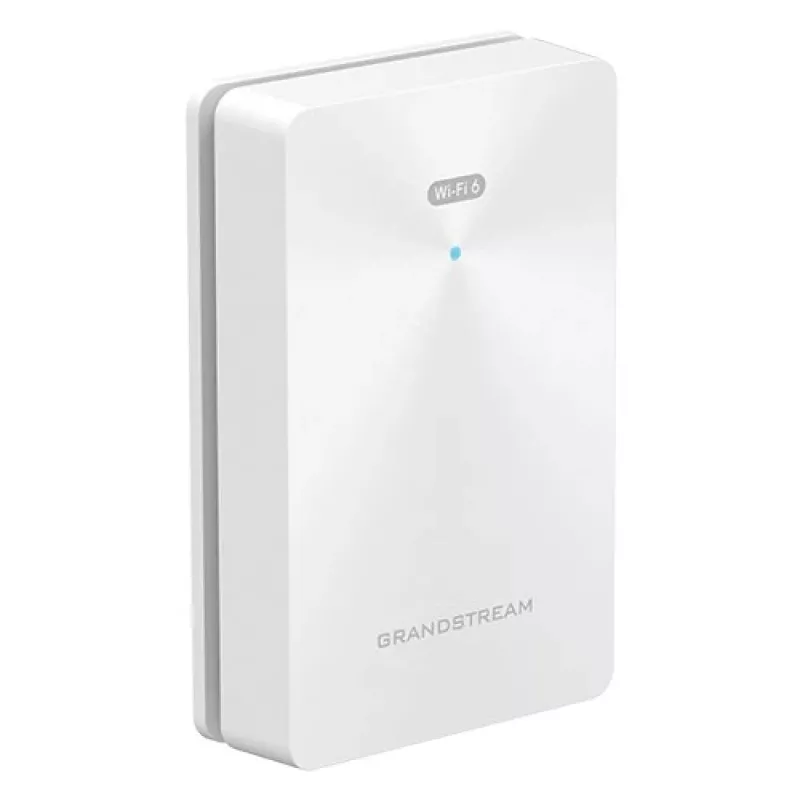 Drahtloser Zugangspunkt Grandstream GWN7661E — Dualband 2,4/5 GHz, 1201 Mbps, PoE, 3x RJ-45, weiß